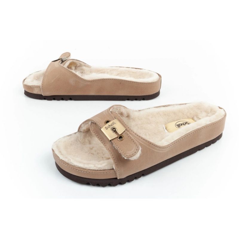 Scholl Iconic MEG Taupe W Flip Flops bézs slides