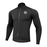 Rockbros ROAD TO SKY windproof insulated cycling jersey L - black l \ czarny pulóver