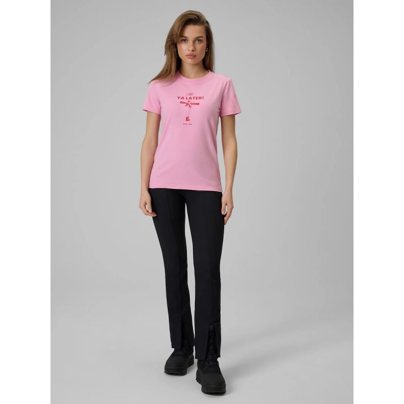 Women's regular printed T-shirt 4F 4FRSS26TTSHF3448-56S póló