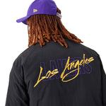New Era NBA Los Angeles Lakers Script Bomber - fekete dzseki