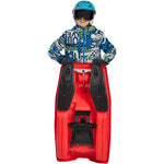 Enero PLASTIC WITH BRAKE AND STEERING WHEEL MIKOŁAJ BLUE kék sled GSP-1078595