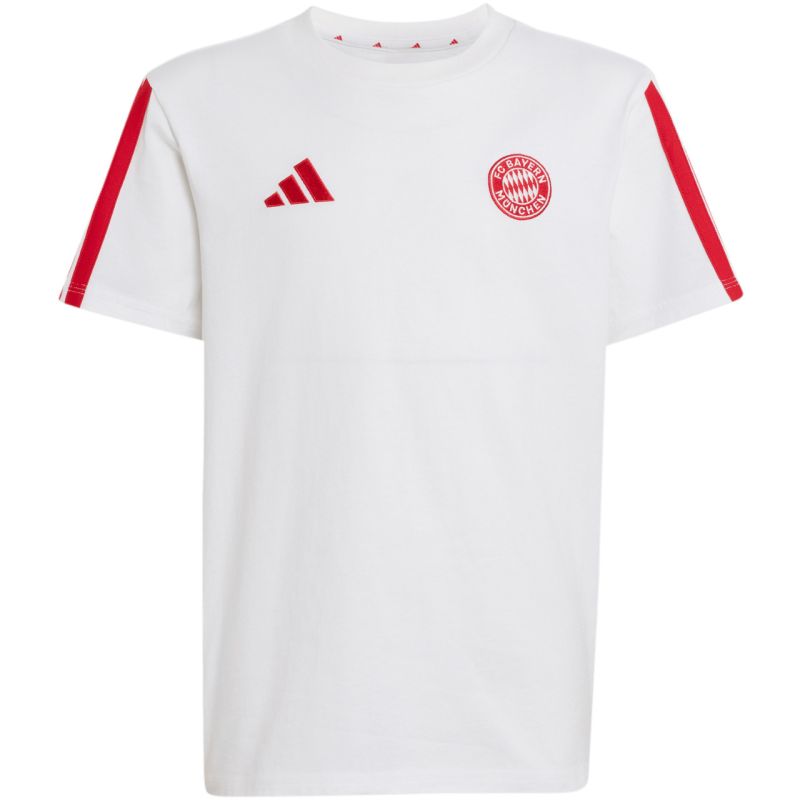 adidas FC Bayern Munich kids' jersey white and red
