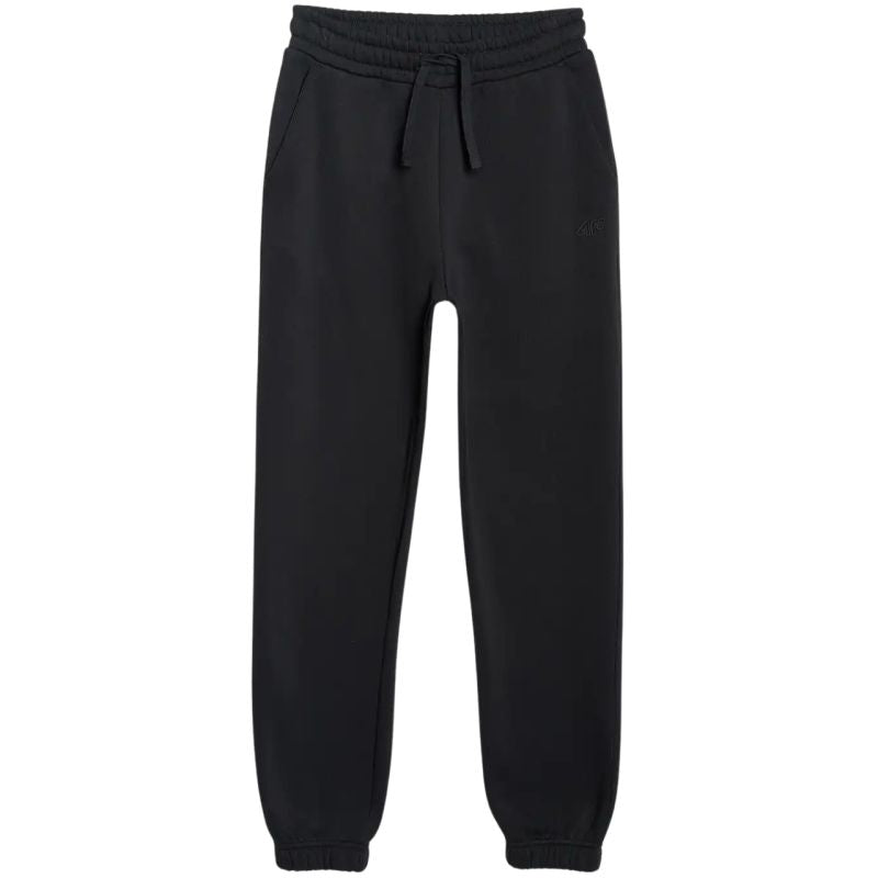 4f Girls' trousers CAS F1509 deep black 4FJWMM00TTROF1509 20S Ruházat