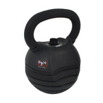 Body Sculpture BW 126 Adjustable Kettlebell fekete edzőfelszerelés BW126