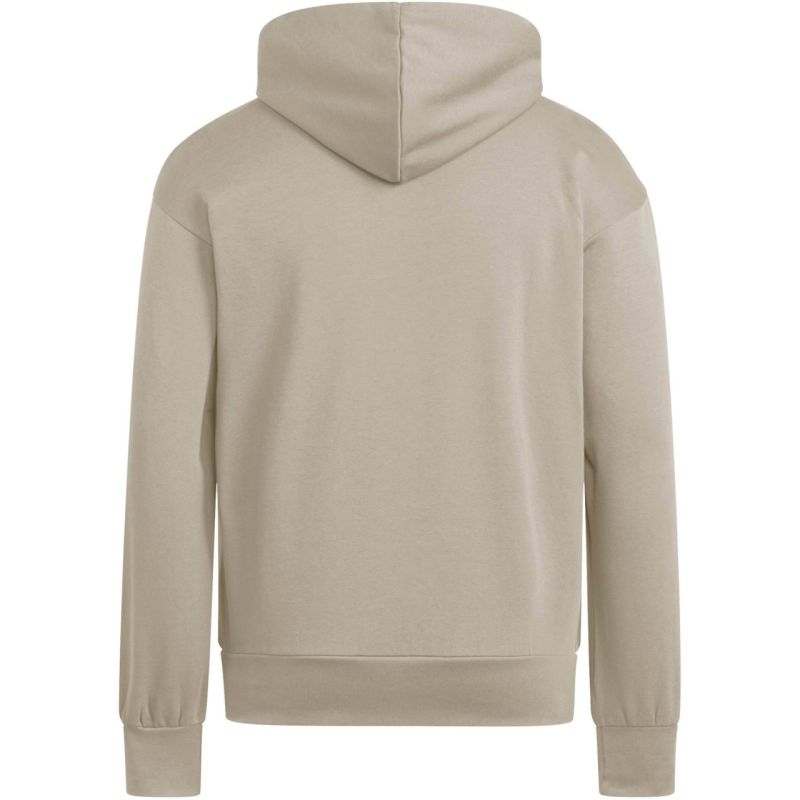 Adidas Men's Essentials Feelcozy Hoodie bézs kapucnis pulóver KF2361