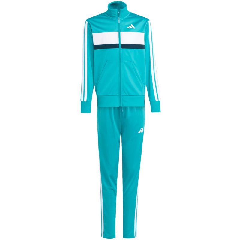 adidas Seasonal Essentials Tiberio 3-Stripes Tricot Jr Tracksuit JN2245 Edzőruha
