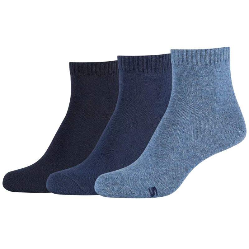 Skechers 3PPK Wm Casual Quarter Socks SK42005-5500 Navy blue 35-38 General