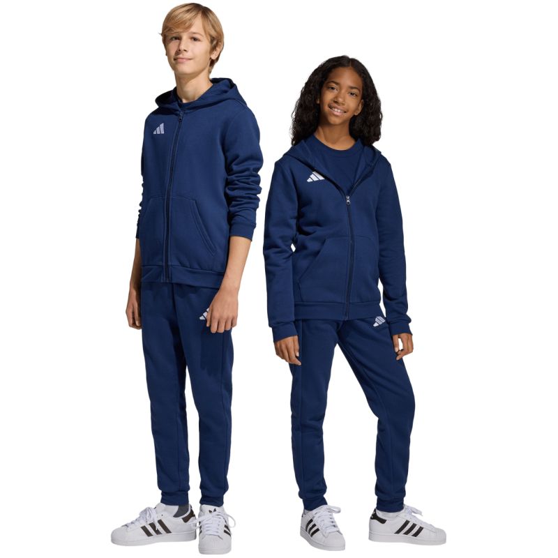 adidas Entrada 26 Sweat navy blue kids' JZ9135 104cm melegítőnadrág