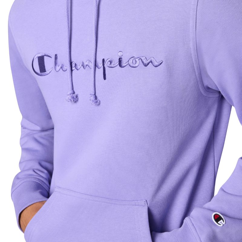 Champion Hooded Sweatshirt Men's Purple 220782 VS024 lila kapucnis pulóver