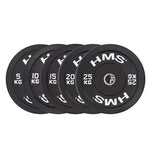 HMS BLACK BUMPER Olympic Plate 20 kg BBR20 fekete kiegészítő 17-61-018