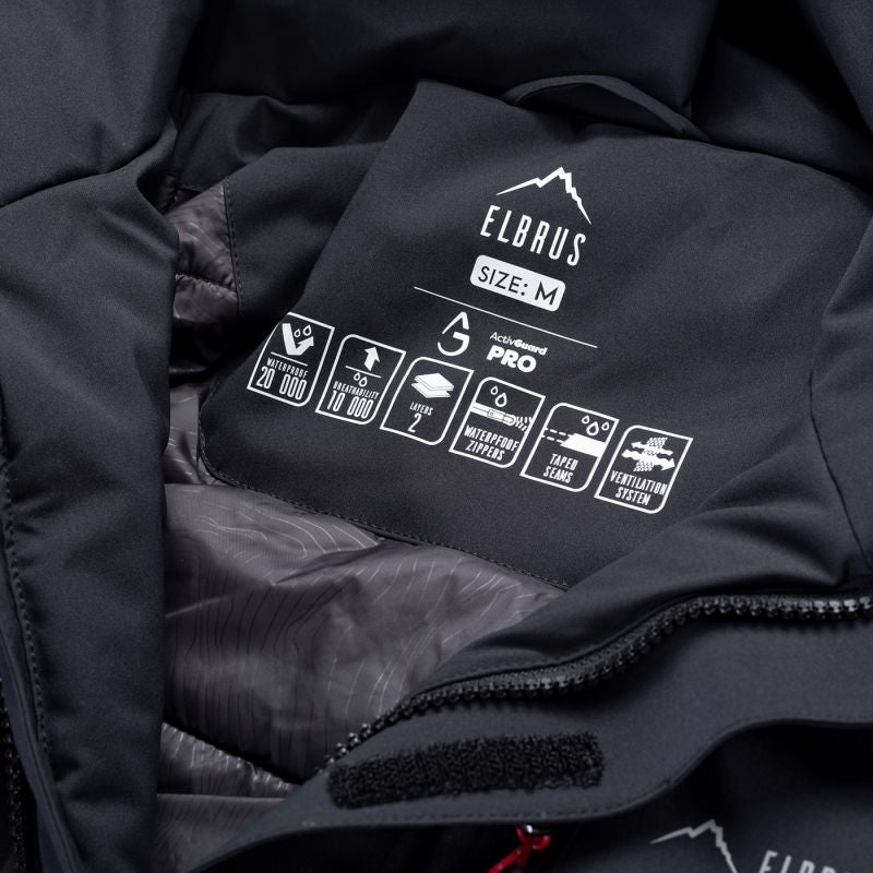 Elbrus Dilox insulated fekete dzseki