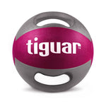 Tiguar Medicine ball with handles 5 kg lila kiegészítő TI-PLU005