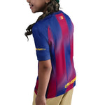 Nike FC Barcelona 2025/26 Match Home Kids' Jersey navy- bordó gyerek póló HJ5216456