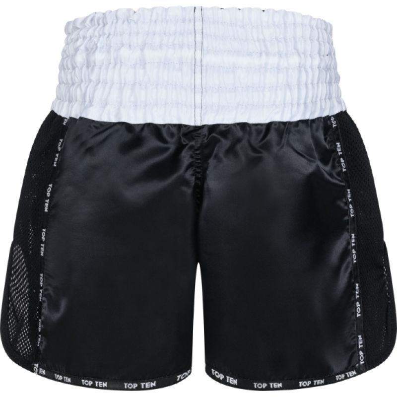 TOP TEN KicksOff Kickboxing (WAKO APPROVED) czerwony+m short