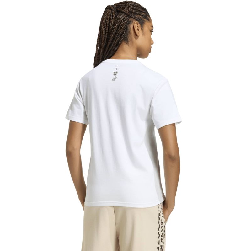 Adidas Animal Graphic Women's T-Shirt White 2xs ruházat KT9719