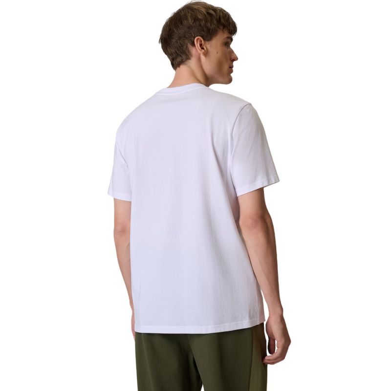 4F Men's T-shirt M2823 white 10S fehér póló 4FWSS26TTSHM282310S