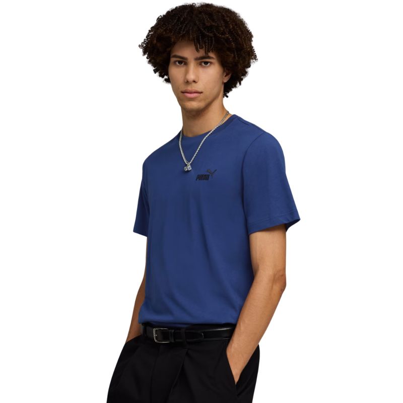 Puma Men's ESS Small No. 1 Logo Tee(s) Navy 682535 kék póló