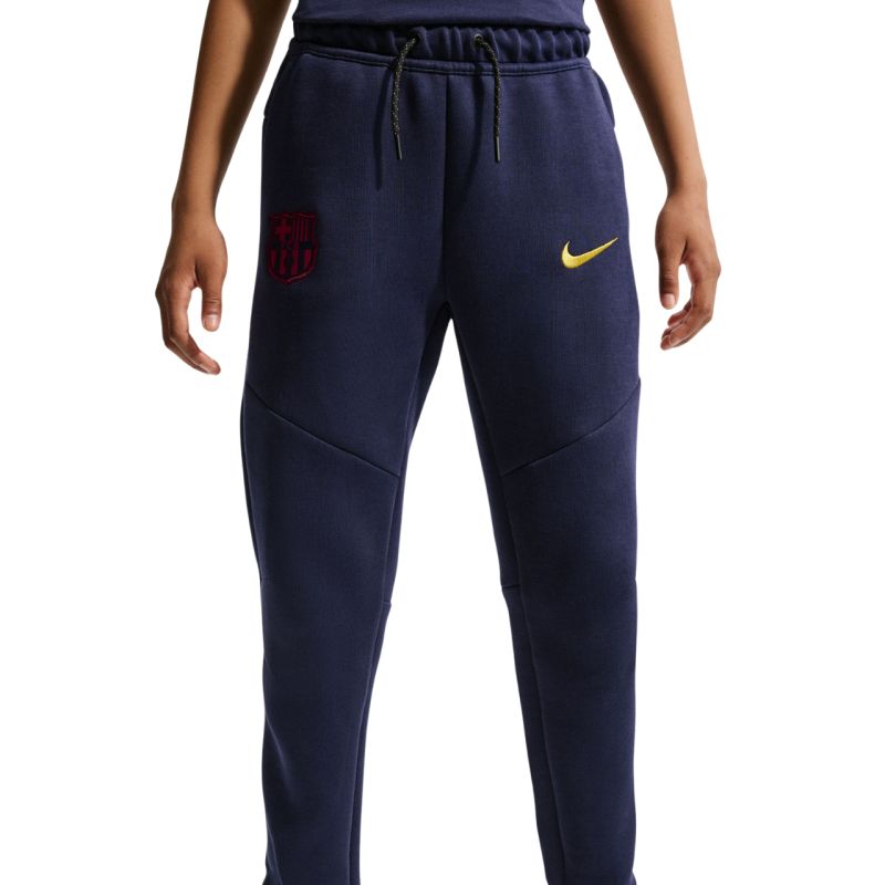 Nike FC Barcelona Tech Fleece Kids' Pants Navy kék ruházat II3728498