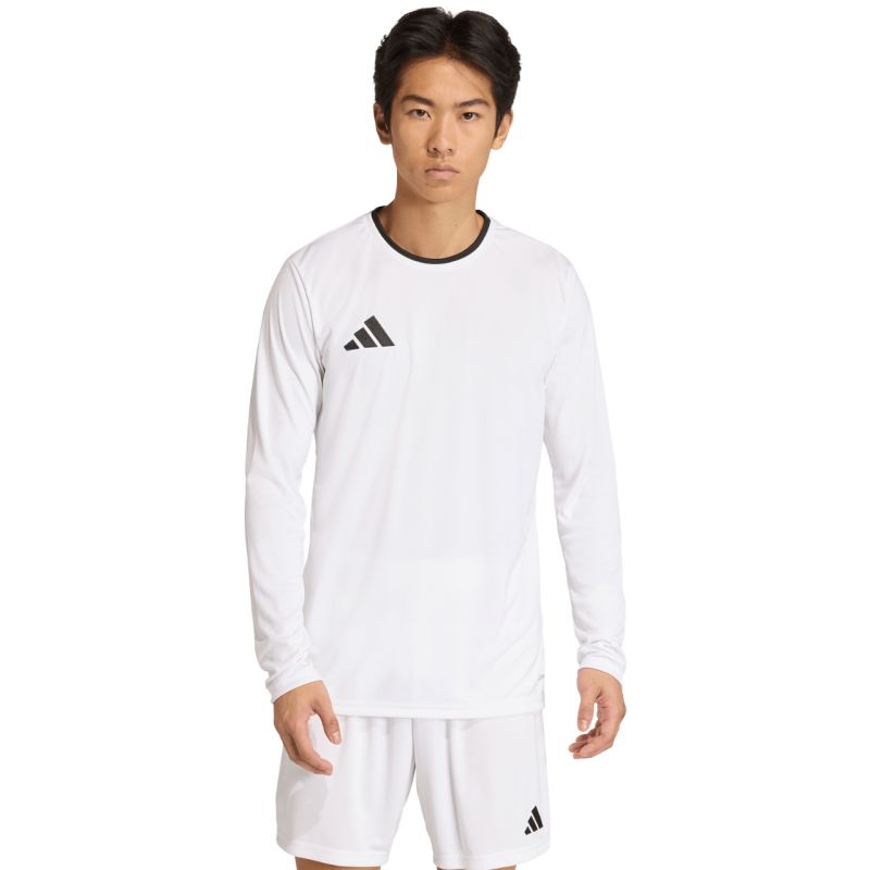 Adidas Men's Entrada 26 Long Sleeve Jersey, white, fehér férfi póló KF5854