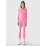 Women's knitted 4F 4FRAW24TTIGF250-54S leggings