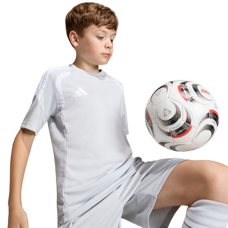 Adidas Tiro 26 League Jersey Kids’ Shirt, Light, szürke gyerek póló KB1324