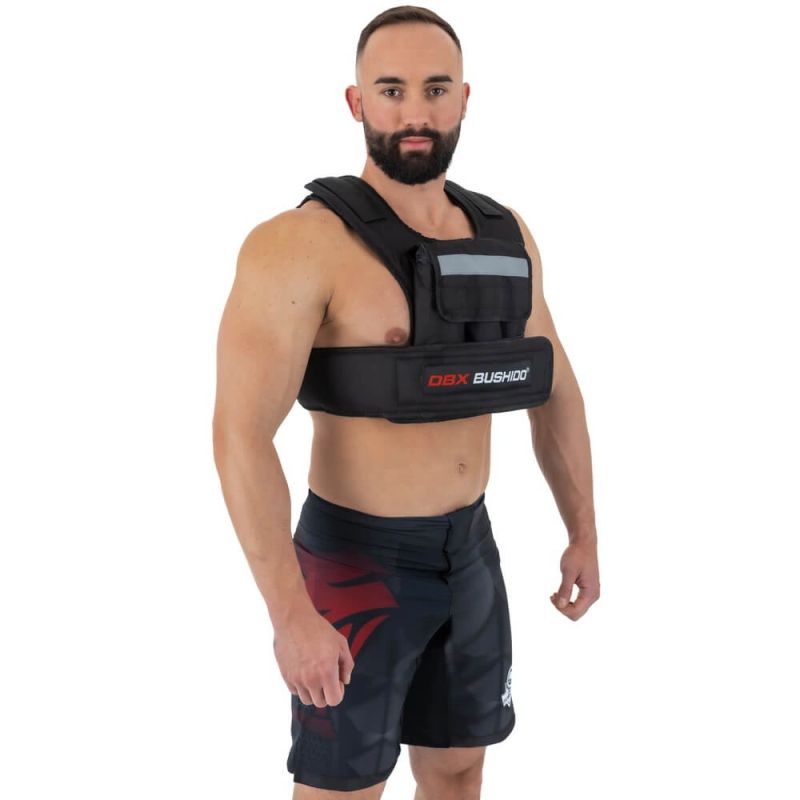 DBX Bushido Weighted Training Vest 6 Inserts (Empty) vests