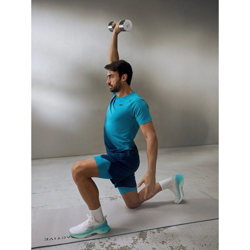 4F Men's quick-drying regular training T-shirt póló 4FRSS26TFTSM2341-48A