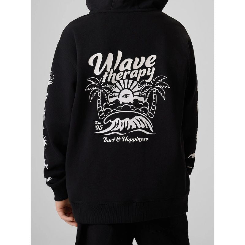 4F Boy's loose hooded sweatshirt 158/164 kapucnis pulóver 4FJRSS26TSWSM3052-20S