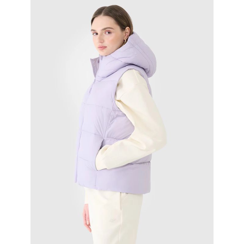4f Women's down vest with synthetic filling 4FWSS25TVJAF183-52S Kiegészítő