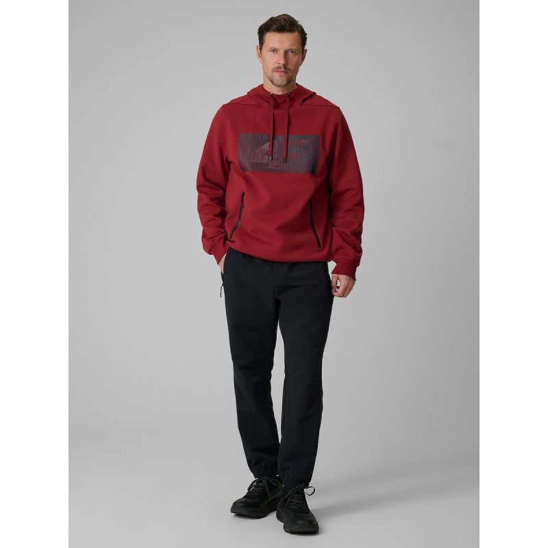 4F Men's regular hooded sweatshirt pulóver 4FRSS26TSWSM2975-61S