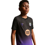 Nike FC Barcelona 2026/27 Match Away Kids' Jersey Black and lila ruházat II1852505
