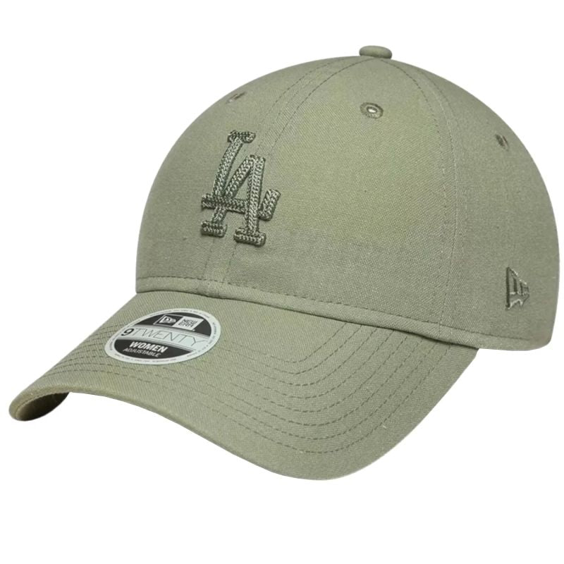 New Era LA Dodgers MLB Linen Adjustable Cap Green OSFM zöld baseball sapka 60856288