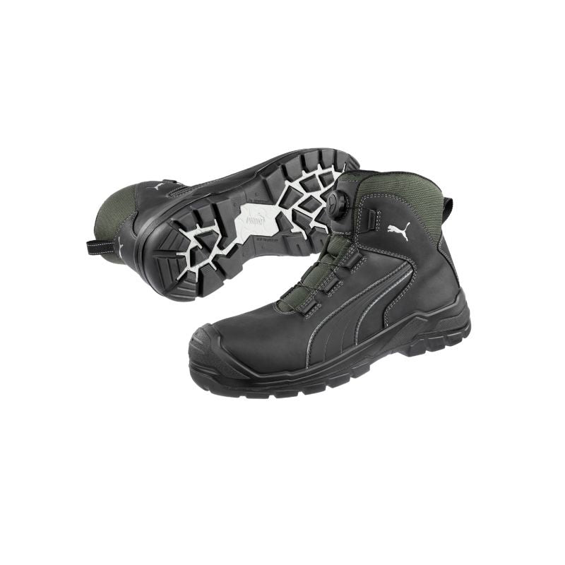 Malfini cascades disc mid M MLI-S18B1 ankle boots fekete bakancs