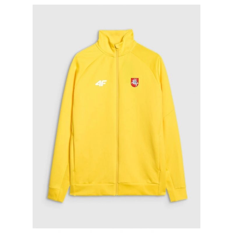 Men's training sweatshirt without hood 4F 4FSAW24TFSWM0811-71S 3xl kapucnis pulóver