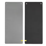 HMS Premium MFK08 gray club fitness mat with holes szürke jóga matrac 17-44-266