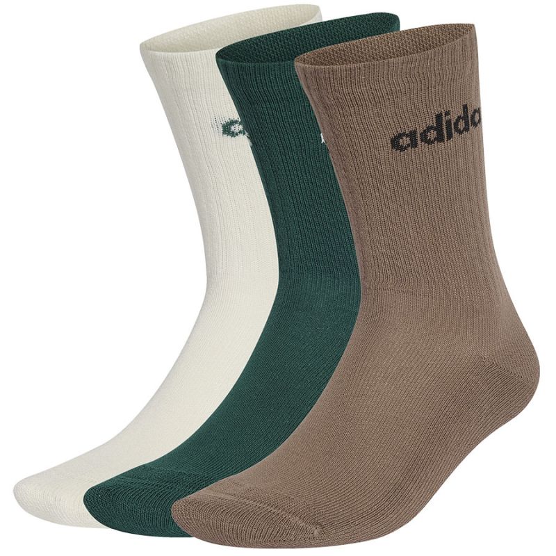 Adidas Cushioned Linear Crew 3P socks zokni