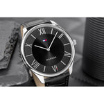 Tommy Hilfiger Becker Men's Watch 1710516 + BOX fekete pulóver