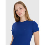 Slim plain women's T-shirt 4F 4FWMM00TTSHF2673-31S 2xl póló