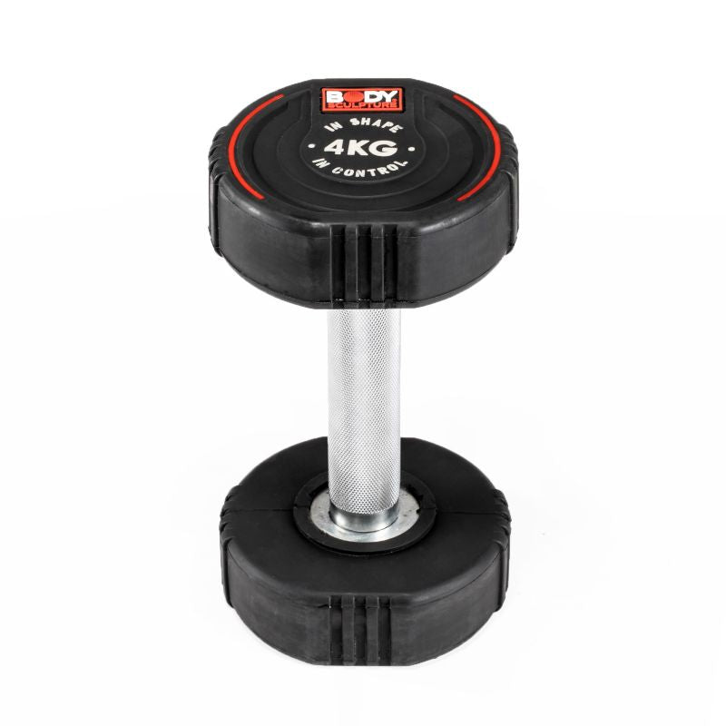 Body Sculpture TPU dumbbell BW 133 4 KG fekete edzőfelszerelés BW1334KG