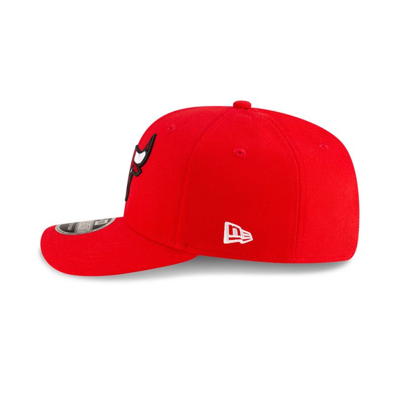 New Era 9SEVENTY Chicago Bulls NBA Team Red Stretch Snapback Cap - uniwersalny baseball sapka