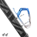 Rockbros RKL02 Aluminum Bottle Cage - Blue and Silver niebieski || srebrny training equipment