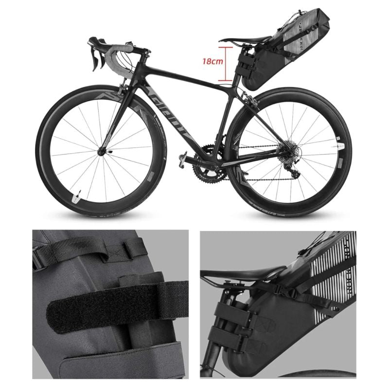 Rockbros AS-013 10L Seat - Black fekete táska 304004-204156
