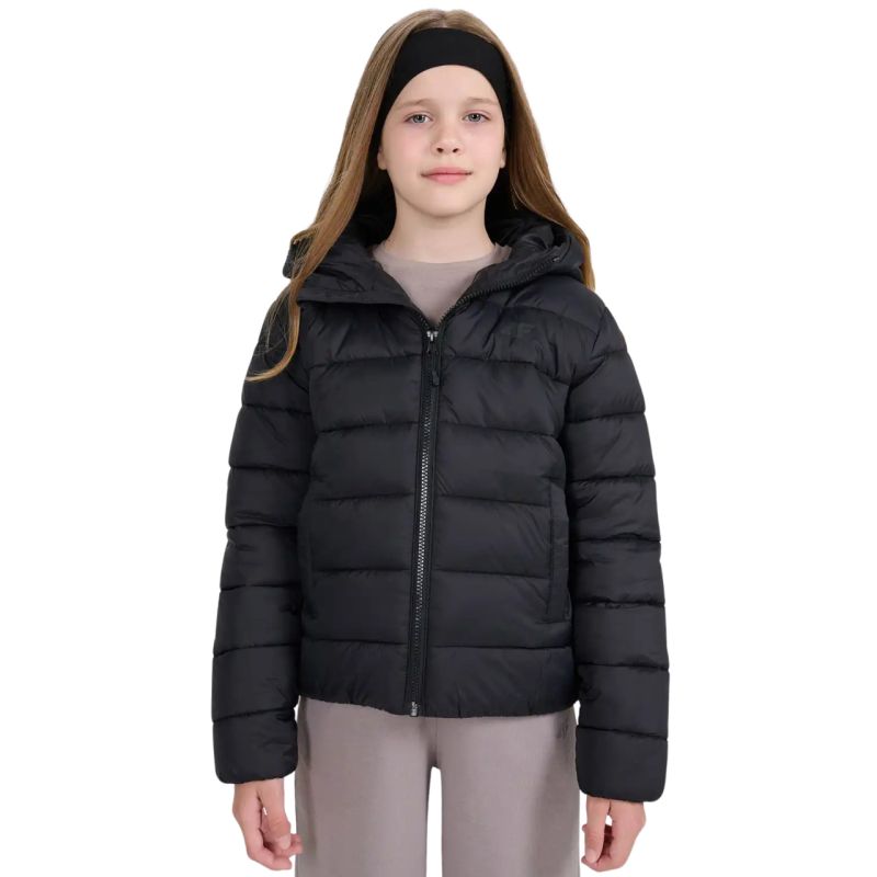 4f Children's down jacket U0704 deep black 4FJWAW25TDJAU0704 20S Ruházat