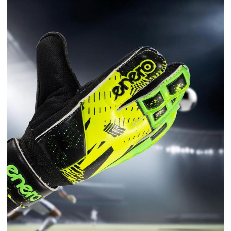 Enero Ultra Size 7 Goalkeeper Gloves fekete kesztyű