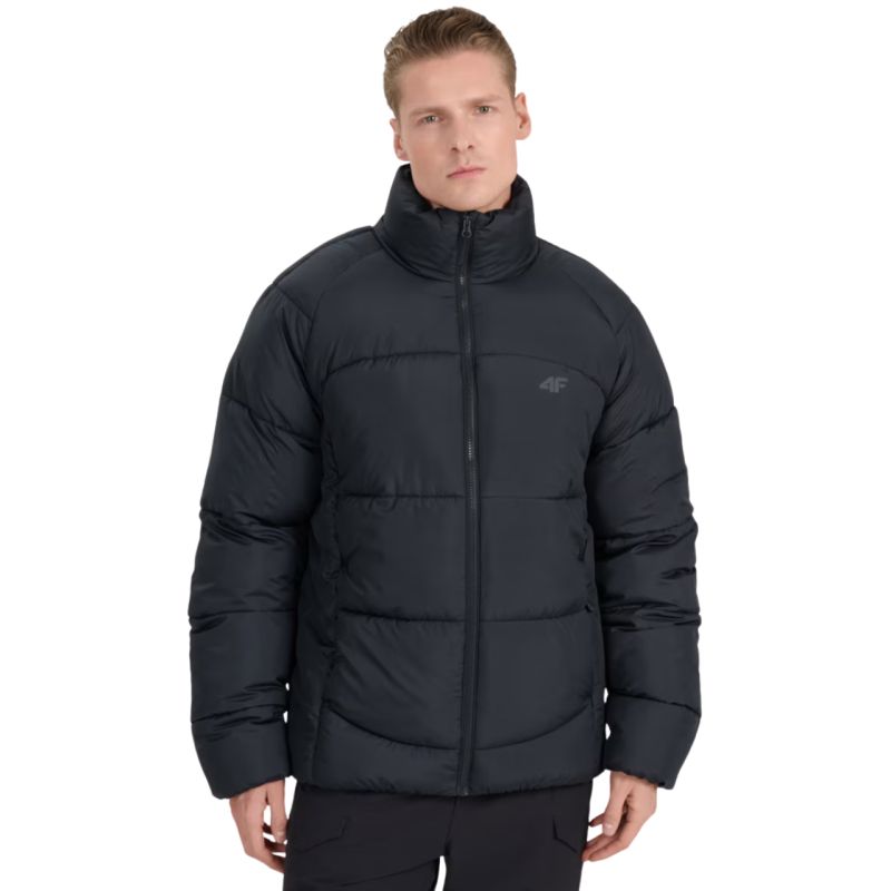 4f Men's down jacket M0707 deep black 4FRAW25TDJAM0707 20S General