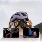 Rockbros bicycle helmet 10110039008 violet L (58-62)