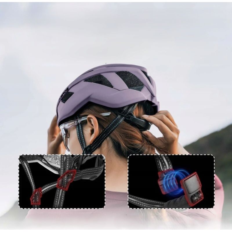 Rockbros bicycle helmet 10110039008 violet L (58-62)