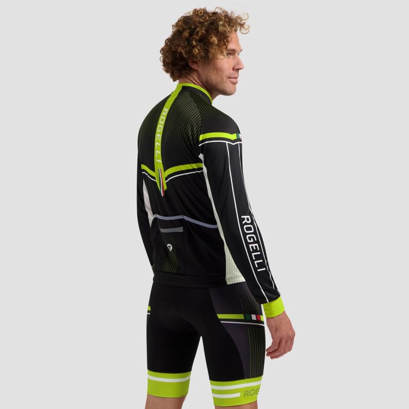 Rogelli GARA MOSTRO II long-sleeved shirt fluor 5XL