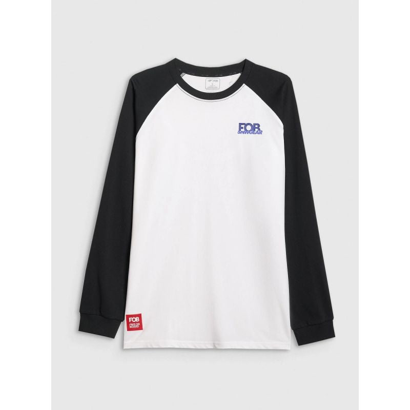 Men's oversize longsleeve 4F 4FRAW25TLONM633-10S hosszú ujjú póló
