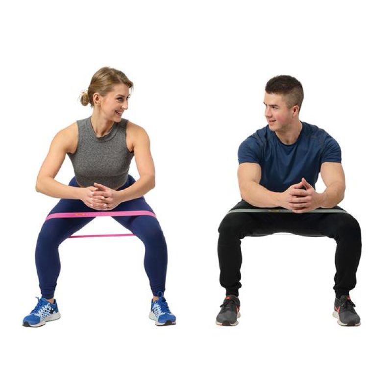 HMS Exercise bands set PRO SET GU04 lila csuklópánt 17-33-101